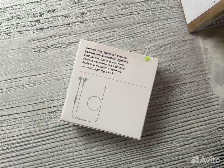 Наушники Apple EarPods lightning оригинал