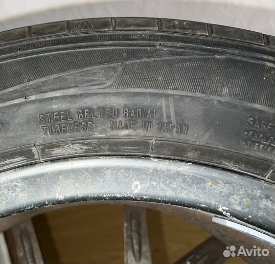 Диски R16 Enkei для Субару + резина Dunlop 205/55