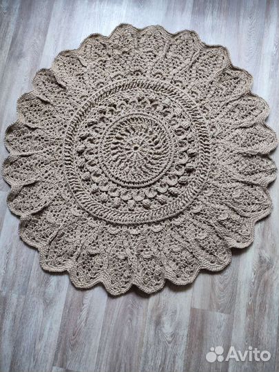 Ковер из джута