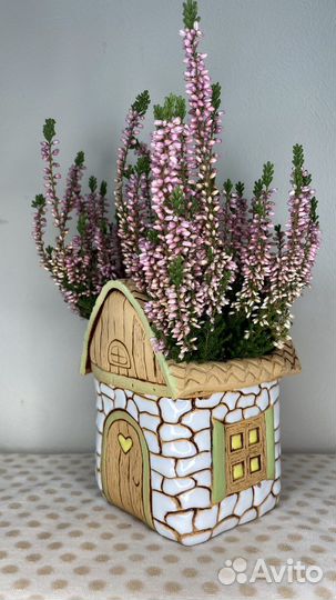 Кашпо для цветов керамика