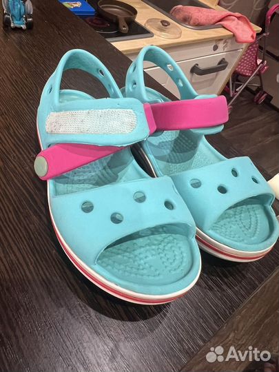 Сандалии crocs c8 для девочки