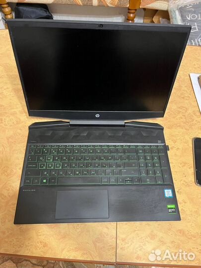 Игровой ноутбук HP pavilion gaming 15