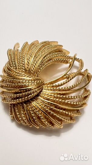 Брошь винтаж снопы monet США коллекционная