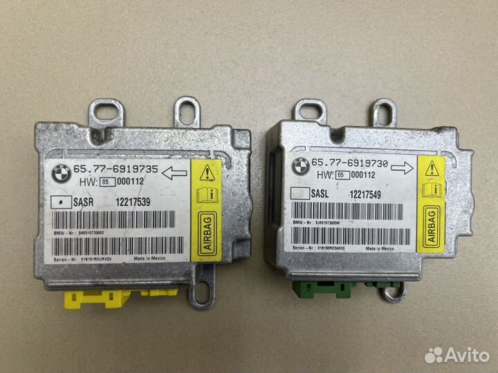 Блоки AIR BAG BMW 7 E65