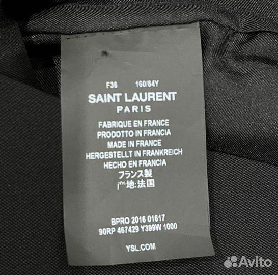 Платье женское мини s Saints Laurent