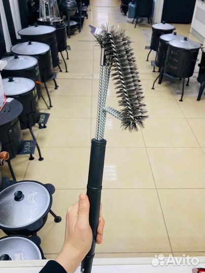 Щетка для чистки гриль многофункциональная