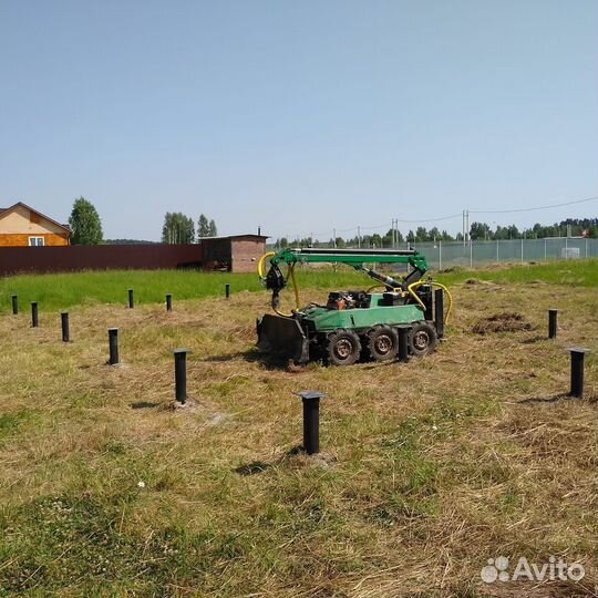 Винтовые сваи монтаж свай