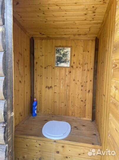 Дачный туалет деревянный