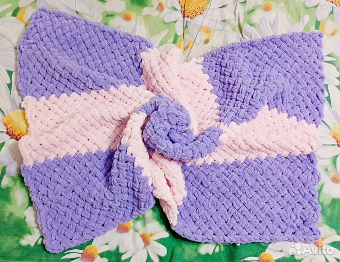 Продам плед ручная вязка