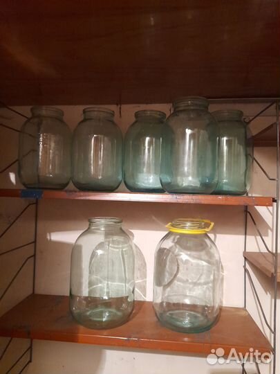 Банка стеклянная. 2 л, 3 л