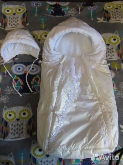 Конверт для новорожденных демисезонный