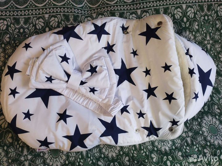 Конверт на выписку зимний