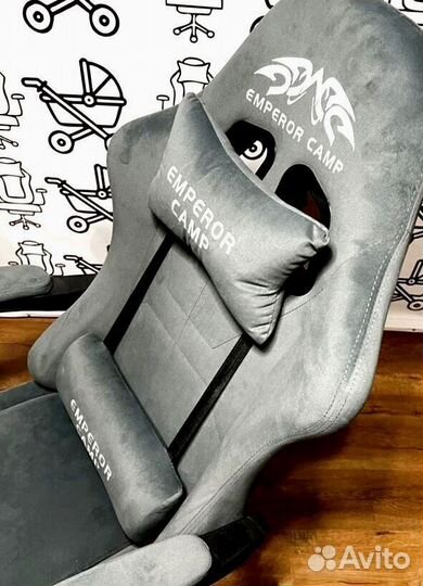 Игровое кресло тканевое