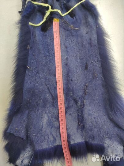 Натуральный мех блюфрост, песец чернобурка