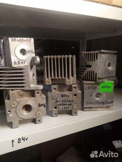 Радиаторы для усилителей, светодиодных матриц