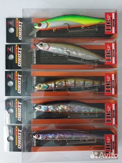 Воблеры ZipBaits,spro ASP