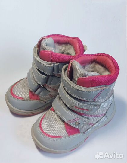 Сапоги для девочки зима 21 размер