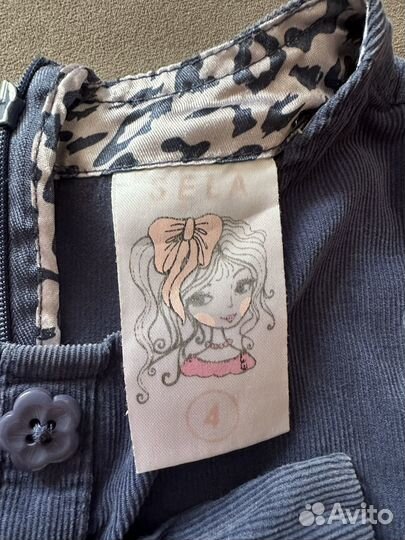 Платье для девочки 110