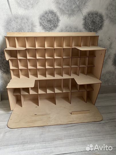 Деревянная детская парковка