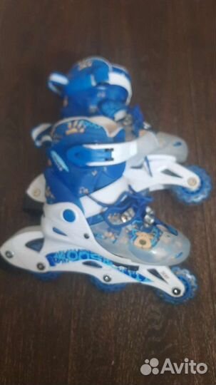 Роликовые коньки детские раздвижные