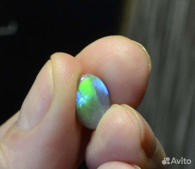 Опал Австралия получерный вспышка