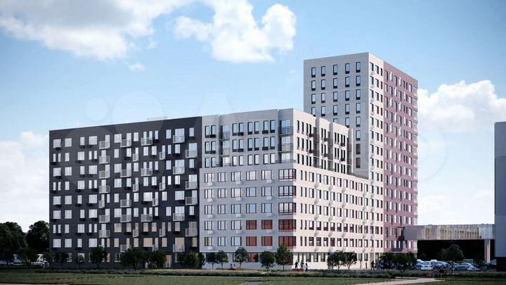 3-к. квартира, 53,7 м², 2/15 эт.