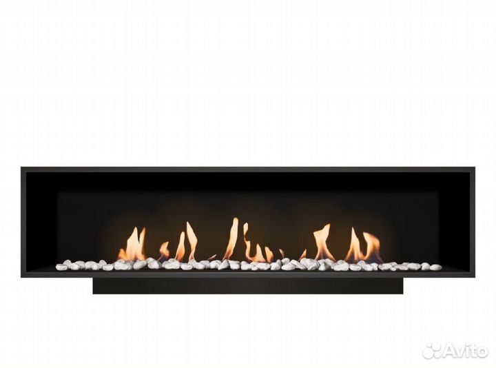 Биокамин Ivengo Standard 500x300x500 мм Black Side