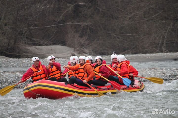 Рафтинг, Адыгея