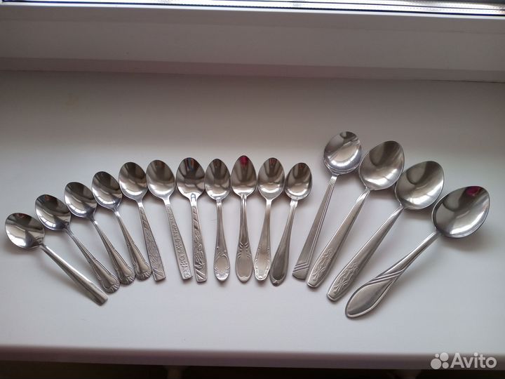 Ложки вилки нержавейка