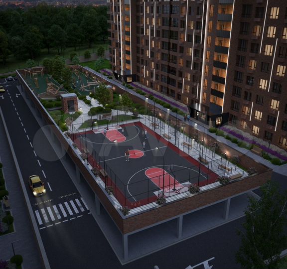 2-к. квартира, 70 м², 8/19 эт.