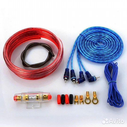 Акустические провода на сабвуфер, усилитель