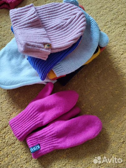 Шапки, варежки