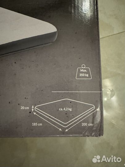 Надувной матрас