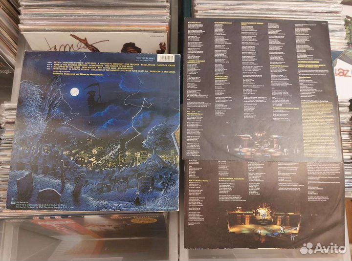 Iron Maiden– live after death 1986 Germany 2 LP