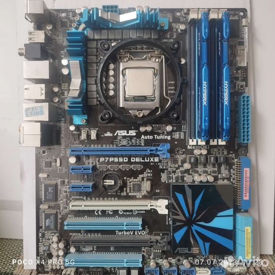 Материнская плата LGA 1156
