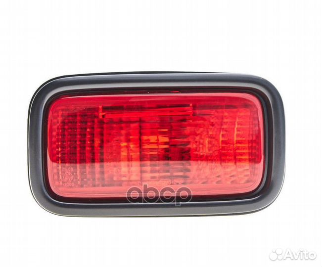 Фонарь задний противотуманный левый с рамкой MI