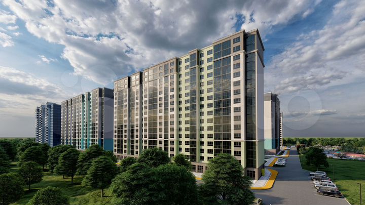 1-к. квартира, 38,4 м², 15/17 эт.