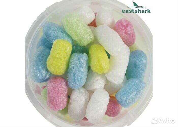 Пва пенка цветная (уп./60шт.)