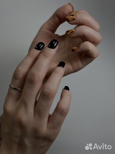 Маникюр с покрытием гель лак