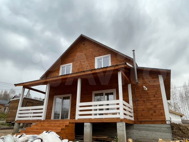 Дом 128 м² на участке 6 сот.