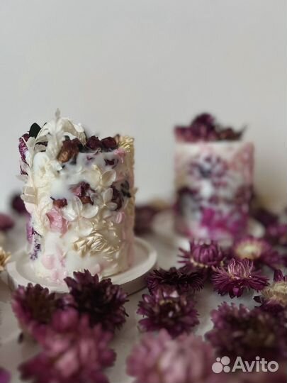 Мастер класс по ботанической свече