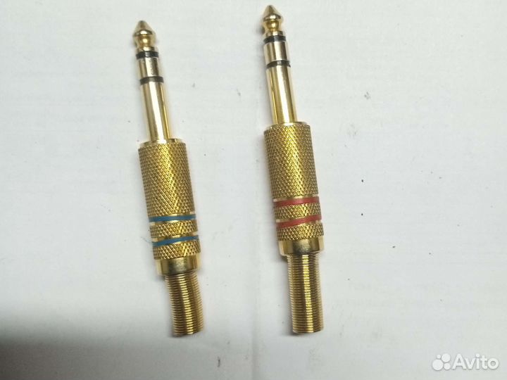 Разъем Jack 6,3 мм, 1/4