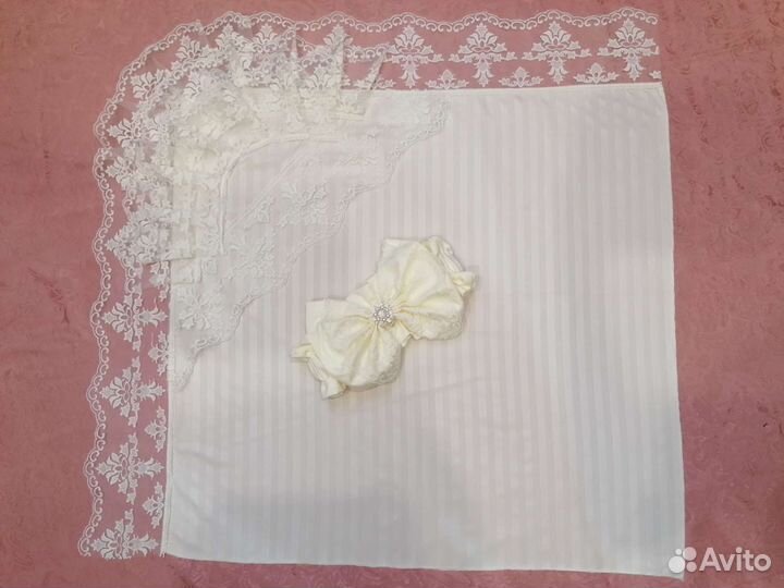 Уголок и бант на выписку