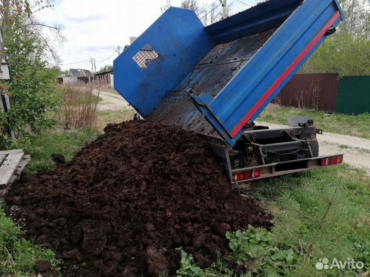 Чернозём машинами 5-10-15-30 тонн