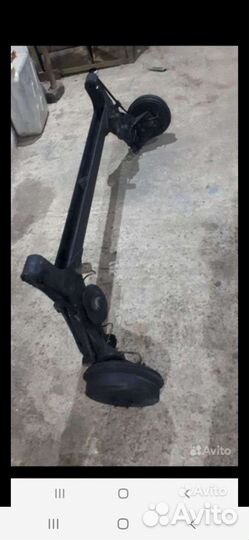 Задняя балка ланос шевроле,заз сенс