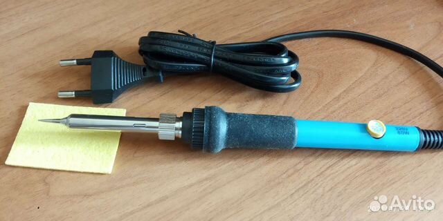 Пaяльник 220 вольт 60 ватт (с регулировкой)