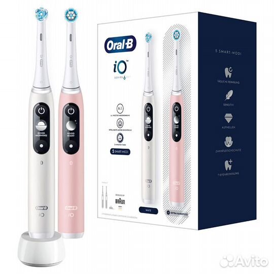 Электрическая зубная щетка Oral-B iO Series 6 Duo