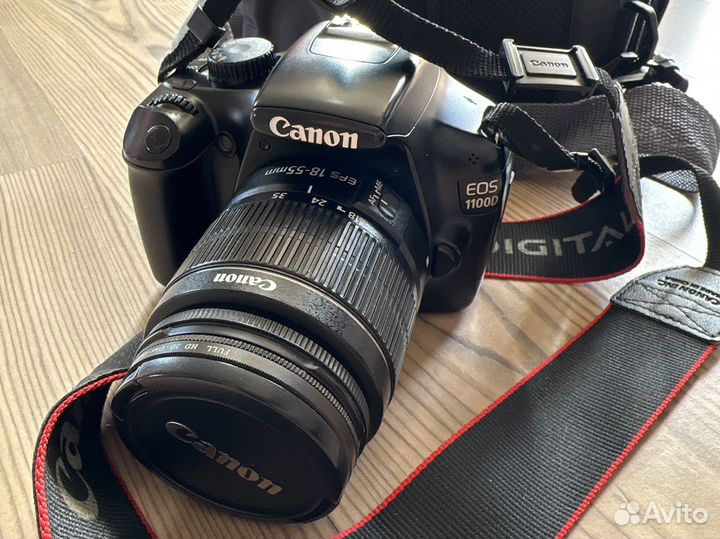 Зеркальный фотоаппарат canon eos 1100d