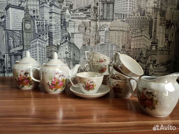 Сервиз чайный новый