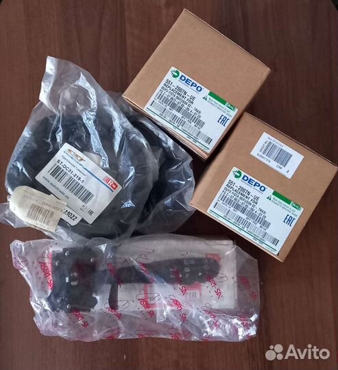 Комплект птф Renault Duster l